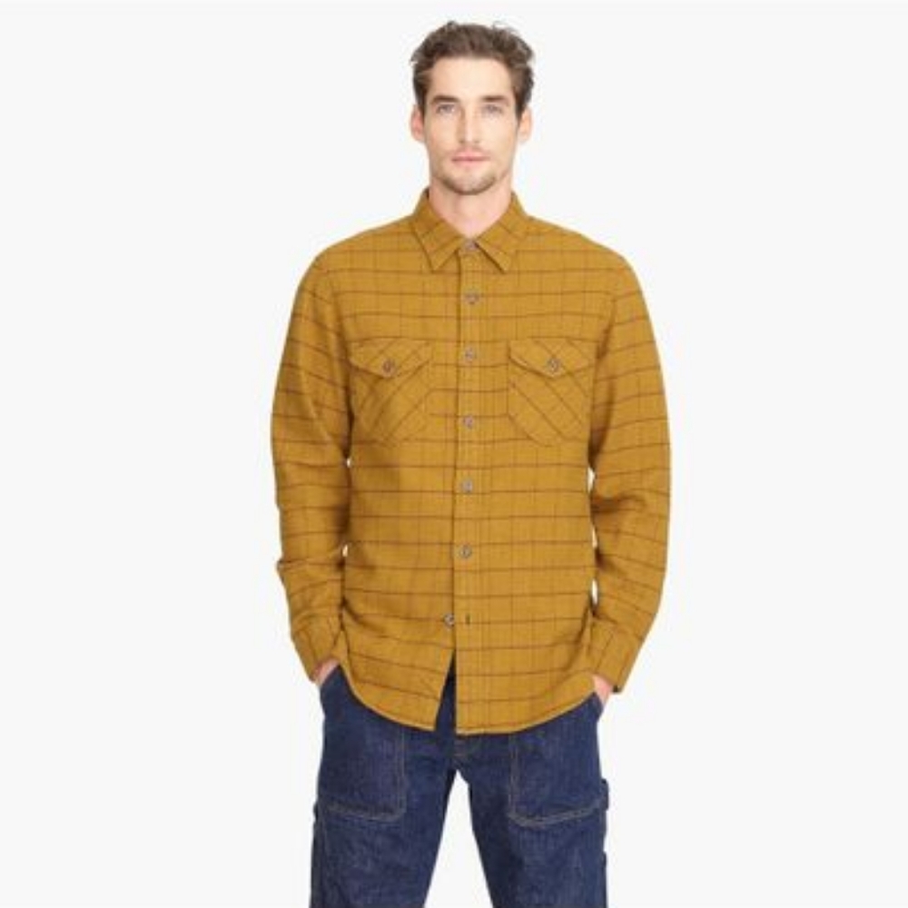 Wallace and Barnes Heavyweight Flannel Shirt